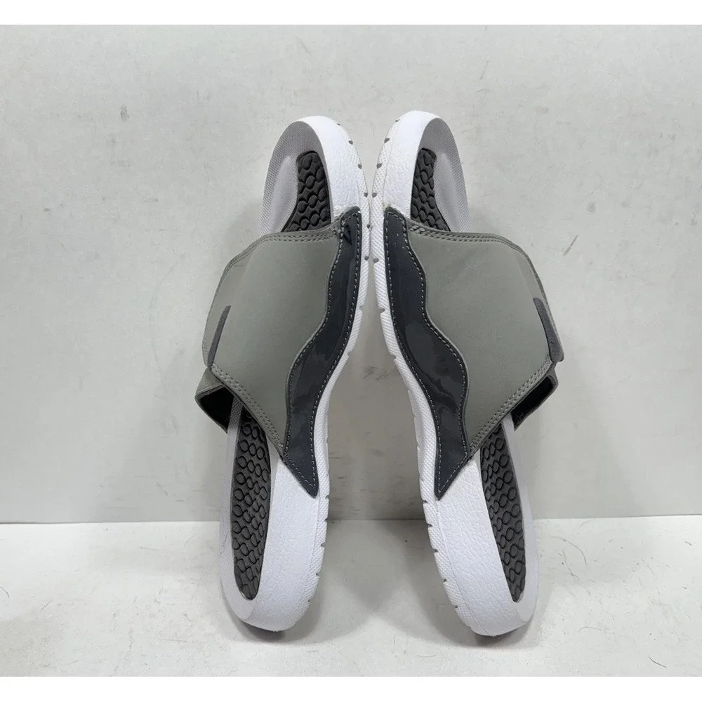 Jordan‎ Retro 11 Hydro Slides Size 7y AJ0022-004 Cool Grey Slip On Sandals